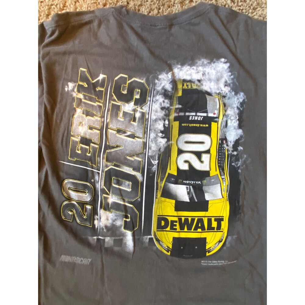 Joe Gibbs Racing Eric Jones NASCAR T-shirt Size M